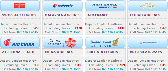 Cheap Flights to Bangkok